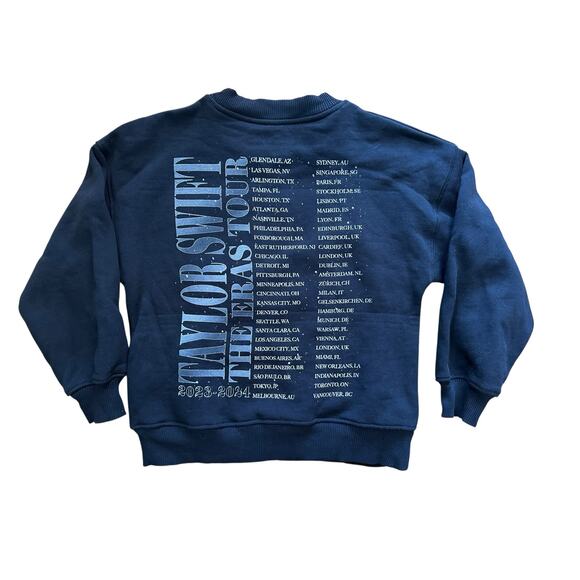 Taylor Swift Rare Eras Tour “Cosmic Love” Youth Small/Women’s XXS Sweatshirt - Picture 2 of 4